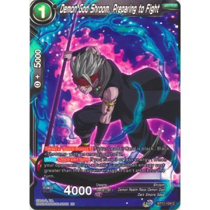 BT17-124 - Demon God Shroom, Preparing to Fight - Common Foil